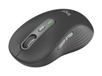 Logitech Signature M750 L - souris - 2.4 GHz, Bluetooth - graphite