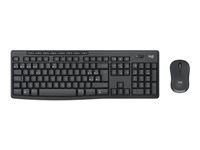 Logitech MK370 Combo for Business - ensemble clavier et souris - QWERTZ - Suisse - graphite Peripherique d'entree