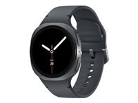 Samsung Galaxy Watch8 - graphite - montre intelligente avec bande sport - graphite - 32 Go
