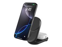 Belkin UltraCharge support de chargement sans fil - 2-en-1, Qi2, magntique, pliable - + adaptateur secteur - 24 pin USB-C - 25 Watt