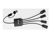 I-Tec Concentrateur (Hub) Cable Usb-C/Usb-A Ports Taille 4 de Inmac Wstore
