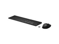 HP 655 - ensemble clavier et souris - 100 full size - Francais - noir - Smart Buy Peripherique d'entree