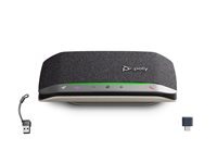 Poly Sync 20+M Haut-Parleur Intelligent Usb-A, Usb-C Microsoft Teams Certified Noir de Inmac Wstore