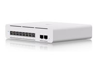 Ubiquiti UniFi Pro XG 8 PoE Géré L2L3 10G Ethernet 100100010000 Connexion Ethernet supportant 'alimentation via ce port - vue 2