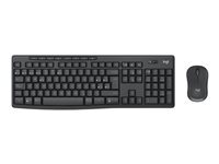 Logitech MK370 Combo for Business - ensemble clavier et souris - QWERTZ - Allemand - graphite Peripherique d'entree