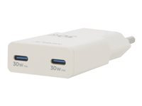 Ultra Thin Wall Charger 2 USB C Neuf - vue 1