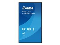 Iiyama Prolite 86 Ecran Lcd Retro-Eclaire Par Led 4K Pour Signalisation Numerique Taille 4 Noir de Inmac Wstore - Image 1