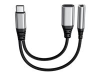 DLH USB-C vers jack de casque / adaptateur de charge