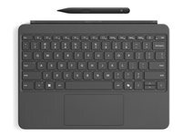 Microsoft Clavier Signature pour Surface Pro - 12-inch - clavier - avec pave tactile, accelerometre - AZERTY - Francais - ardoise - avec Slim Pen Peripherique d'entree