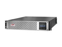 APC Smart UPS Lithium Ion Onduleur rack montable interactif en ligne 8x IEC C13 1x IEC C19 SmartConnect+SmartSlot AVR LCD CA 220230240 V 2700 Watt 3000 VA RS 232 USB RJ 45...