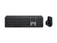 Logitech Master Series Mx Keys S Combo For Mac Ensemble Clavier Et Souris Full Size Qwertz Allemand Sideral Peripherique D'entree Gris de Inmac Wstore - Image 1