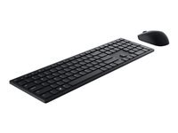 Dell Pro Keyboard and Mouse KM5221W - Retail Box - ensemble clavier et souris - QWERTY - International US - noir Peripherique d'entree