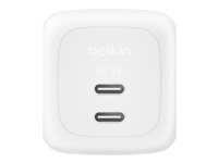 Belkin BoostCharge Pro adaptateur secteur - GaN - 2 x USB-C - 67 Watt