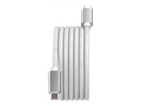 Câble USB C magnétique GENERIQUE XtremeMac pour charge rapide, 60 W, 2 m, blanc - Image 3