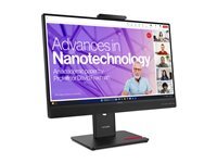 Lenovo ThinkVision T24-4v - Écran LED - 1920 x 1080 Full HD (1080p) @ 120 Hz - IPS - 250 cd/m² - 1500:1 - 4 ms - HDMI, VGA, DisplayPort, USB-C - haut-parleurs - noir eclipse