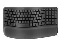 Logitech Clavier sans fil ergonomique Wave Keys en Graphite - Image 6