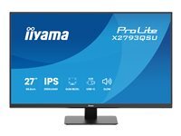 iiyama ProLite X2793QSU B1 Écran LED 27 2560 x 1440 QHD @ 75 Hz IPS 350 cdm² 1000:1 1 ms HDMI DisplayPort haut parleurs - vue 8