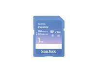 SanDisk Creator - carte memoire flash - 1 To - SDXC UHS-II