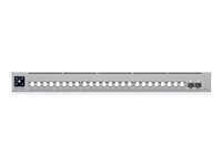 Ubiquiti UniFi Switch Pro XG 24 PoE Commutateur C3 Géré 8 x 1010010002.5GBase T PoE++ + 16 x 1010010002.5G5G10GBase T PoE++ + 2 x 25 Gigabits SFP28 Montable sur rack PoE++ pour PN: UACC CABLE PATCH EL 0.15M W... - vue 2