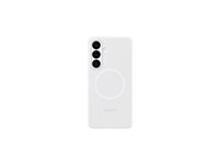Funda pour mobile Samsung EF-ES947CWEGWW Magnétique Silicone Blanche MagSafe pour Galaxy S26 Plus - Image 7