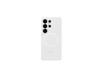 Samsung Blanc Coque Magsafe Pour Galaxy S26 Ultra En Silicone Antichoc - Image 5