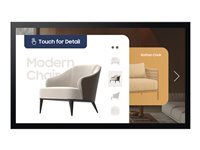 Samsung Clair Qm32c-T - Classe De Diagonale 32" Qmc-T Series Écran Lcd Rétro-Éclairé Par Led - Signalétique Numérique Interactive - Avec Écran Tactile - Image 4