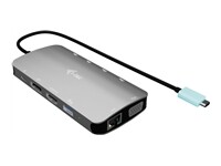 I-Tec Station D'accueil Usb-C / Usb4 / Thunderbolt / Thunderbolt 4 / Thunderbolt 5 Hdmi, Dp, Vga 1Gbe Taille 3 de Inmac Wstore