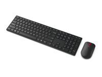 Lenovo Noir Pack Clavier Souris Sans Fil - Image 2