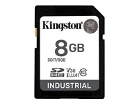 Kingston Industrial - carte memoire flash - 8 Go - SDHC UHS-I