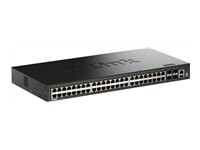 D Link SmartPro DGS 1530 52 commutateur 52 ports intelligent Montable sur rack