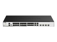 Switch Gere D Link DXS 3130 32S 28 SFP+ 4 SFP28 1U - vue 2