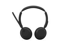 Jabra Evolve3 45 MS Stereo micro casque USB A via adaptateur Bluetooth USB C Microsoft Teams Certified Zoom Certified