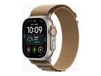 Apple Watch Ultra 4 GPS + Cellular 49 mm Boîtier en Naturel avec Boucle Alpine Désert - vue 4