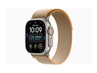 Apple Watch Ultra 4 - titanium naturel - Oui montre intelligente avec Boucle Trail - sable - 64 Go