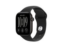 Apple Watch Series 12 (GPS + Cellular) - aluminium noir - montre intelligente avec bande sport - noir - 64 Go