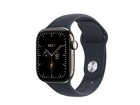 Apple Watch Series 12 GPS + Cellular 42 mm Boîtier en Naturel avec Bracelet Sport / - vue 3