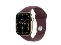 Apple Watch Series 12 GPS + Cellular 42 mm Boîtier en Or radieux avec Bracelet Sport / - vue 4