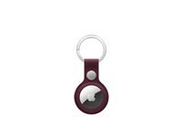 Apple Porte-clés en tissage fin Bordeaux pour AirTag Bleu - vue 2