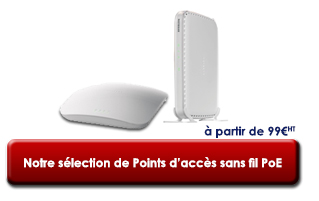 Notre sélection de Points d'accès sans fil PoE