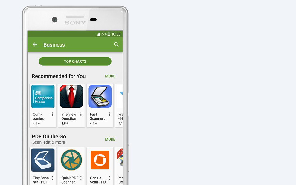 apps carousel