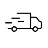 Pictogramme camion de livraison