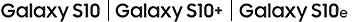 Logo Samsung Galaxy S10 - Logo Samsung Galaxy S10+ - Logo Samsung Galaxy S10e