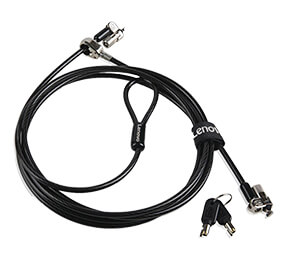 Cble de scurit Kensington  double tte par Lenovo