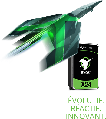 Disque dur SSD Exos X24 to vert