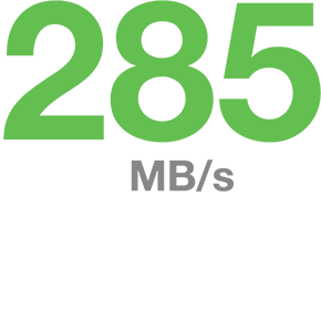 Image de 285MB/s  gauche