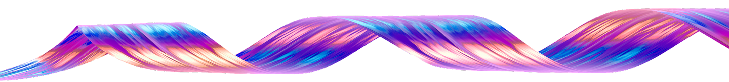 Ondulation rose et violette