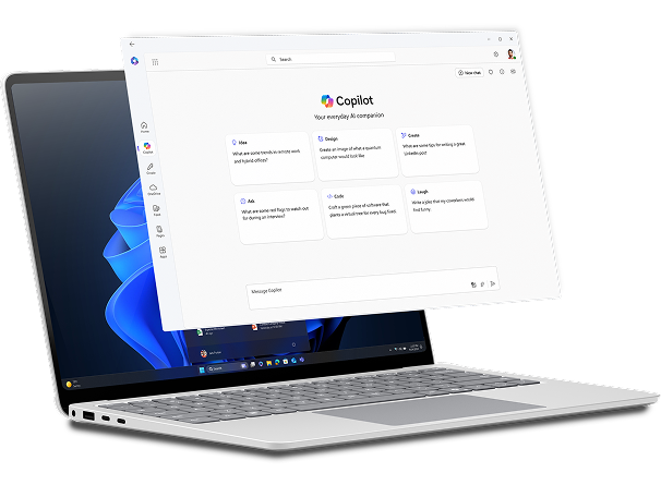 Pc portable windows 11 avec copilot microsoft 365