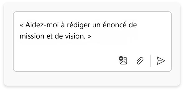 Prompt message pour microsoft copilot assistance rdaction contenu
