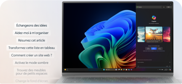 Pc portable IA copilot + pc