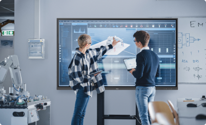 Moniteur collaboratif et interactif